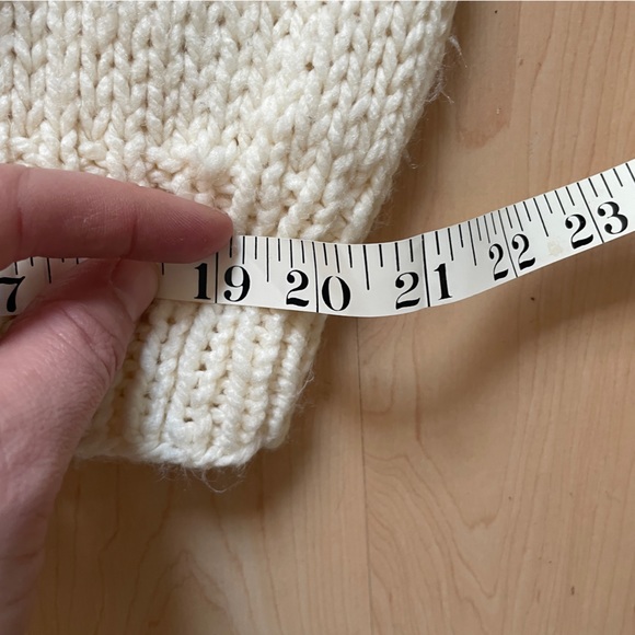 vtg hand knit sweater dress - Picture 7 of 7